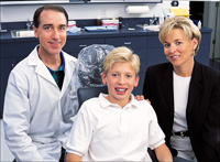 Orthodontist with Patient